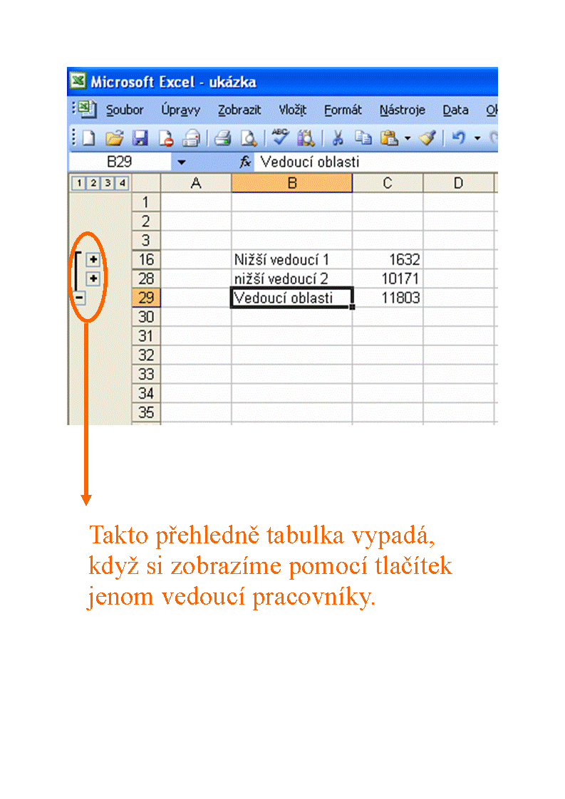 Excel využití přehledy princip fungování
